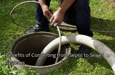 Benefits of Converting from Septic to Sewer Systems