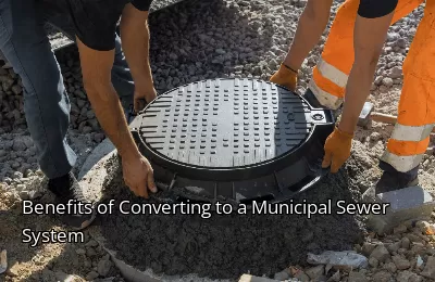 Benefits of Converting to a Municipal Sewer System