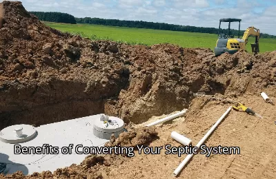 Benefits of Converting Your Septic System