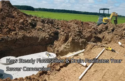 How Steady Flow Sewer & Drain Facilitates Your Sewer Conversion