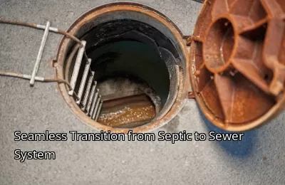 Seamless Transition from Septic to Sewer System