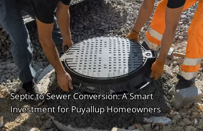 Septic to Sewer Conversion: A Smart Investment for Puyallup Homeowners