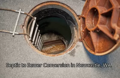 Septic to Sewer Conversion in Newcastle, WA