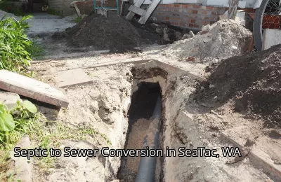 Septic to Sewer Conversion in SeaTac, WA