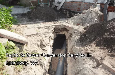Septic to Sewer Conversion Services in Spanaway, WA