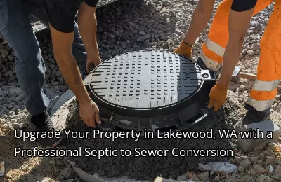 Upgrade Your Property in Lakewood, WA with a Professional Septic to Sewer Conversion