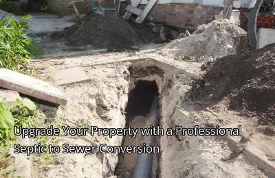 Upgrade Your Property with a Professional Septic to Sewer Conversion