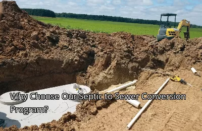 Why Choose Our Septic to Sewer Conversion Program?
