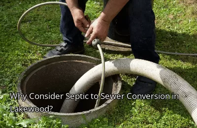Why Consider Septic to Sewer Conversion in Lakewood?