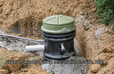 Expert Grinder Pump Installation in Fife, WA