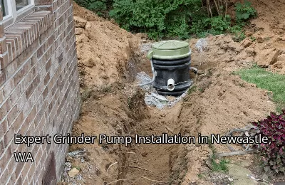 Expert Grinder Pump Installation in Newcastle, WA