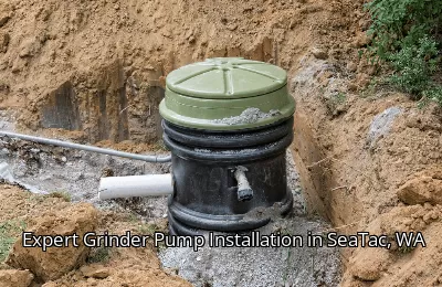 Expert Grinder Pump Installation in SeaTac, WA