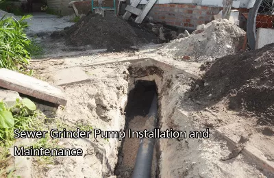 Sewer Grinder Pump Installation and Maintenance