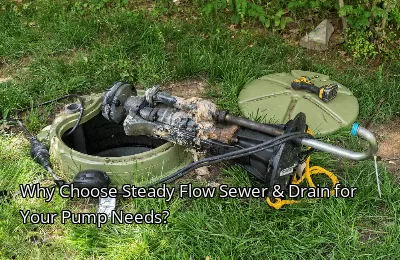 Why Choose Steady Flow Sewer & Drain for Your Pump Needs?