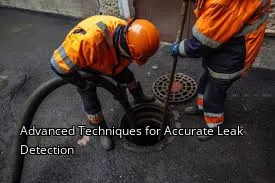 Advanced Techniques for Accurate Leak Detection Advanced Techniques for Accurate Leak Detection