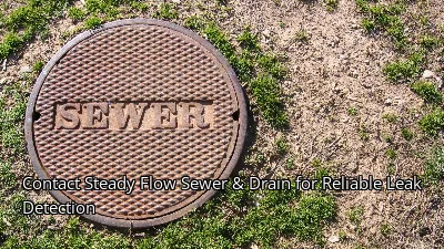 Contact Steady Flow Sewer & Drain for Reliable Leak Detection