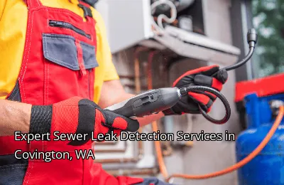 Expert Sewer Leak Detection Services in Covington, WA Expert Sewer Leak Detection Services in Covington, WA