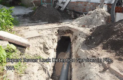 Expert Sewer Leak Detection Services in Fife, WA