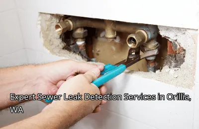 Expert Sewer Leak Detection Services in Orillia, WA Expert Sewer Leak Detection Services in Orillia, WA