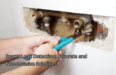 Sewer Leak Detection: Accurate and Non-Invasive Solutions Sewer Leak Detection: Accurate and Non-Invasive Solutions