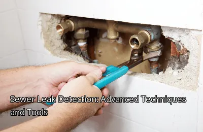 Sewer Leak Detection: Advanced Techniques and Tools