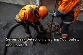 Sewer Leak Detection: Ensuring Your Safety and Comfort