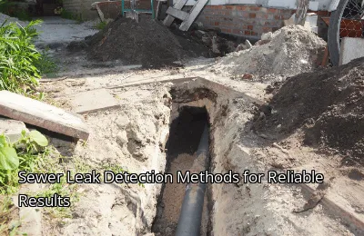 Sewer Leak Detection Methods for Reliable Results Sewer Leak Detection Methods for Reliable Results