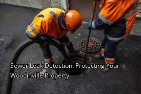 Sewer Leak Detection: Protecting Your Woodinville Property Sewer Leak Detection: Protecting Your Woodinville Property
