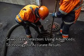 Sewer Leak Detection: Using Advanced Technology for Accurate Results Sewer Leak Detection: Using Advanced Technology for Accurate Results