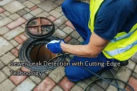 Sewer Leak Detection with Cutting-Edge Technology Sewer Leak Detection with Cutting-Edge Technology