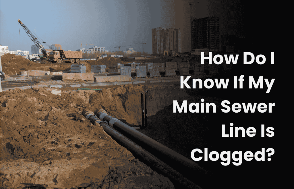 How Do I Know If My Main Sewer Line Is Clogged